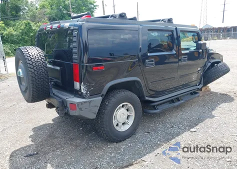 2005 Hummer H2 Suv из США, поврежденный, VIN 5GRGN23U95H128142
